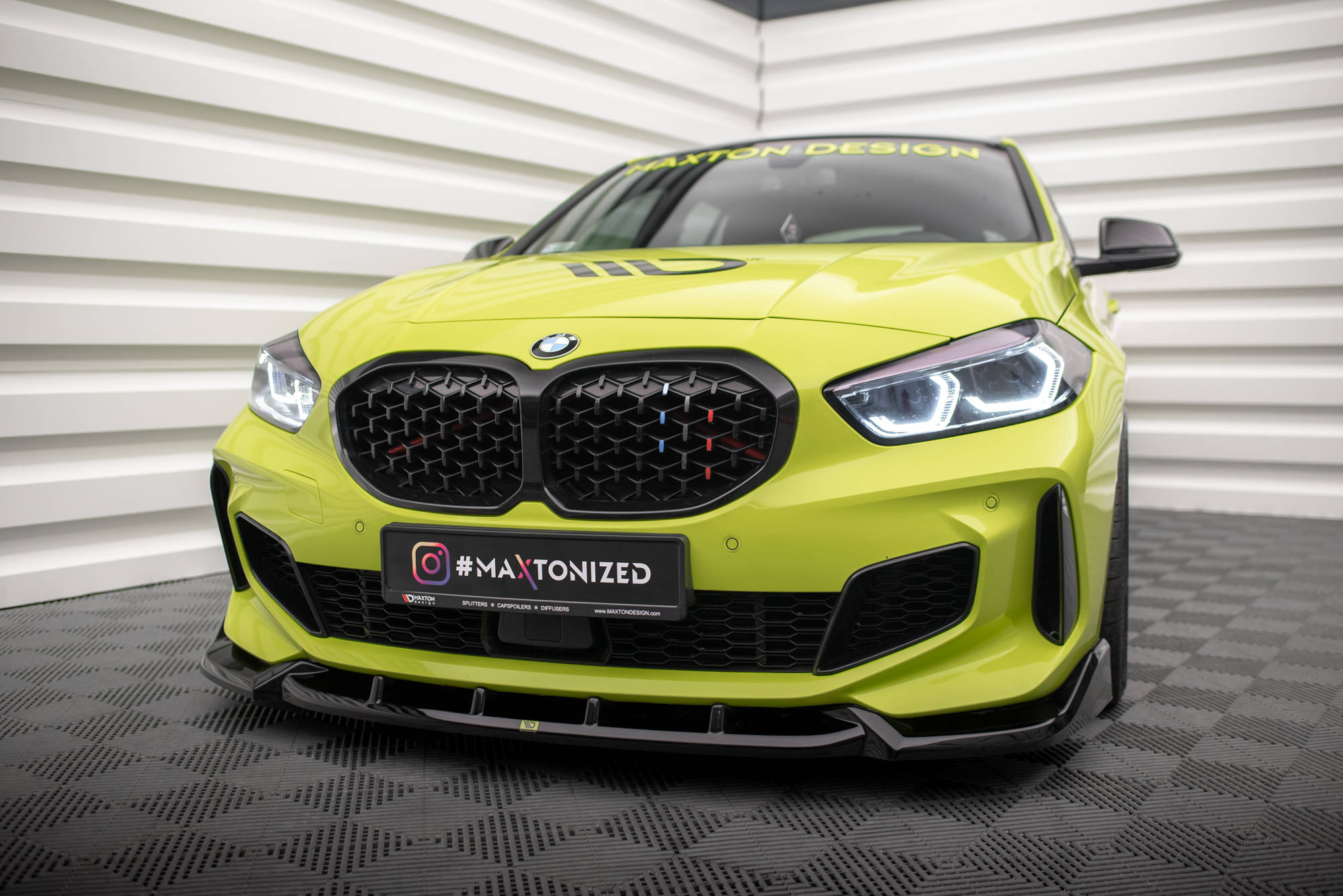 Front Splitter V.7 BMW 1 F40 M-Sport / M135i - 3