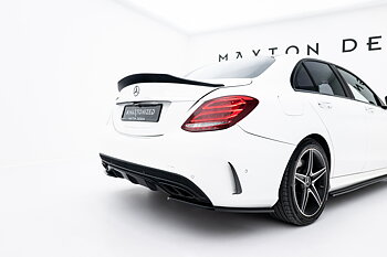 REAR SIDE SPLITTERS SUITABLE FOR MERCEDES-BENZ C AMG-LINE / C43 AMG SEDAN W205 – MAXTON DESIGN
