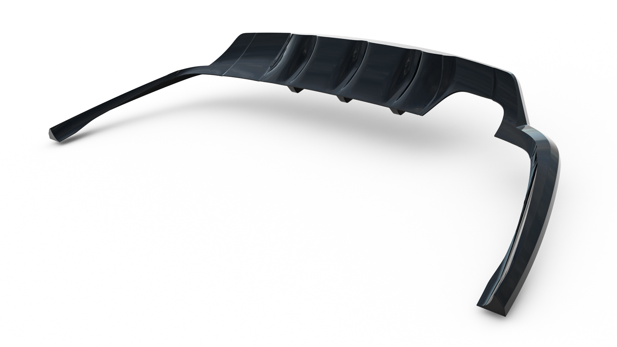 REAR SPLITTER (WITH VERTICAL BARS) V.2 SUITABLE FOR LAND ROVER RANGE ROVER VELAR R-DYNAMIC MK1 – MAXTON DESIGN - 5