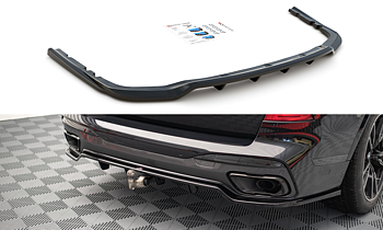 Central Rear Splitter (Vertical Bars) BMW X7 M-Pack G07