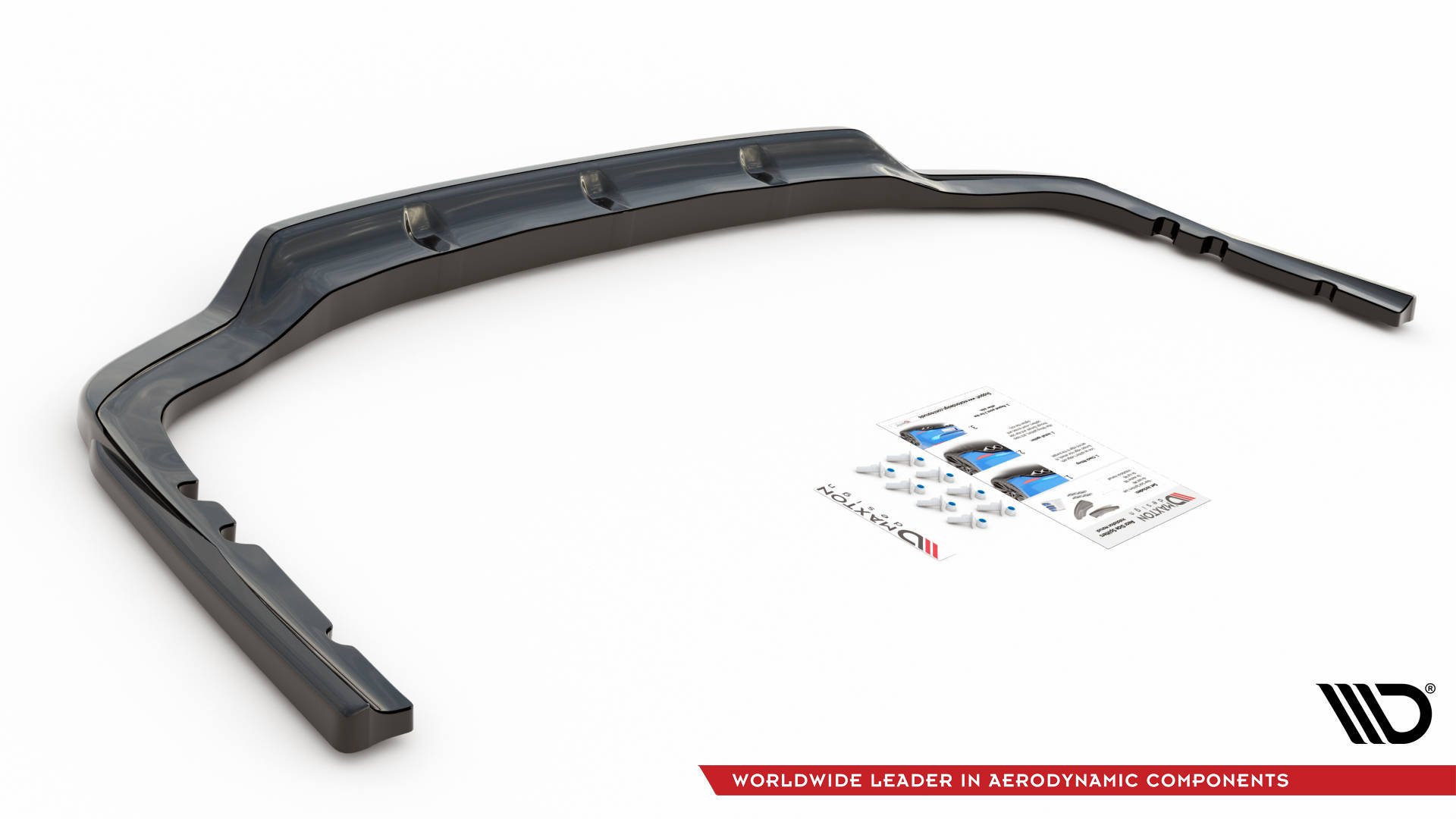 Central Rear Splitter (Vertical Bars) BMW X7 M-Pack G07 - 6