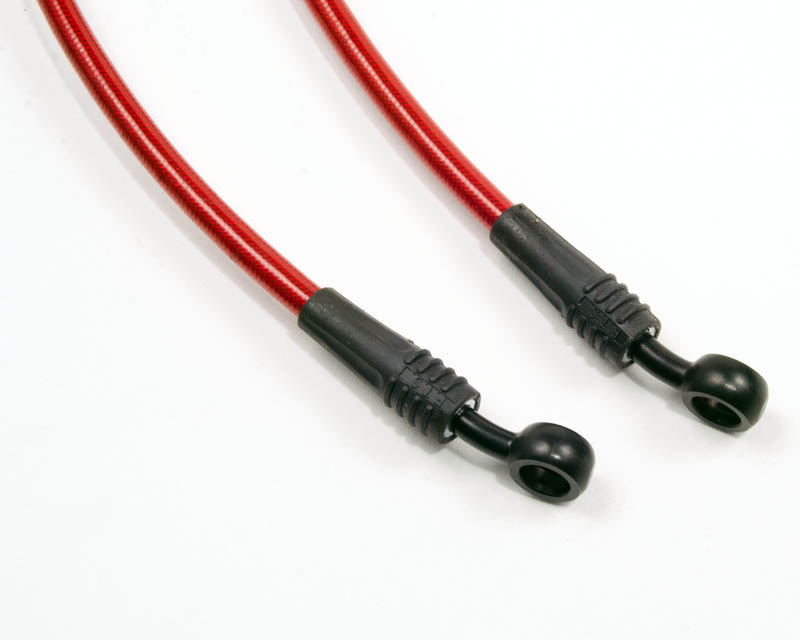 AGENCY POWER FRÄMRE STÅL FLÄTADE BROMSRÖR SUBARU WRX 06-12 STI 04-12 - 2