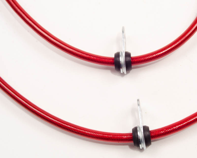 AGENCY POWER FRÄMRE STÅL FLÄTADE BROMSRÖR SUBARU WRX 06-12 STI 04-12