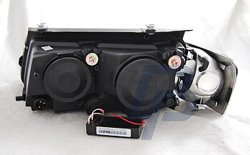 STRÅLKASTARE VW PASSAT B5 3B 11.96-08.00 ANGEL EYES CCFL KROMADE