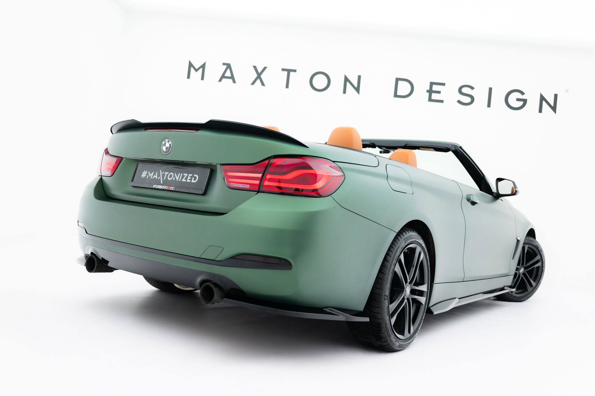 SPOILER CAP SUITABLE FOR BMW 4 CABRIO F33 – MAXTON DESIGN - 2