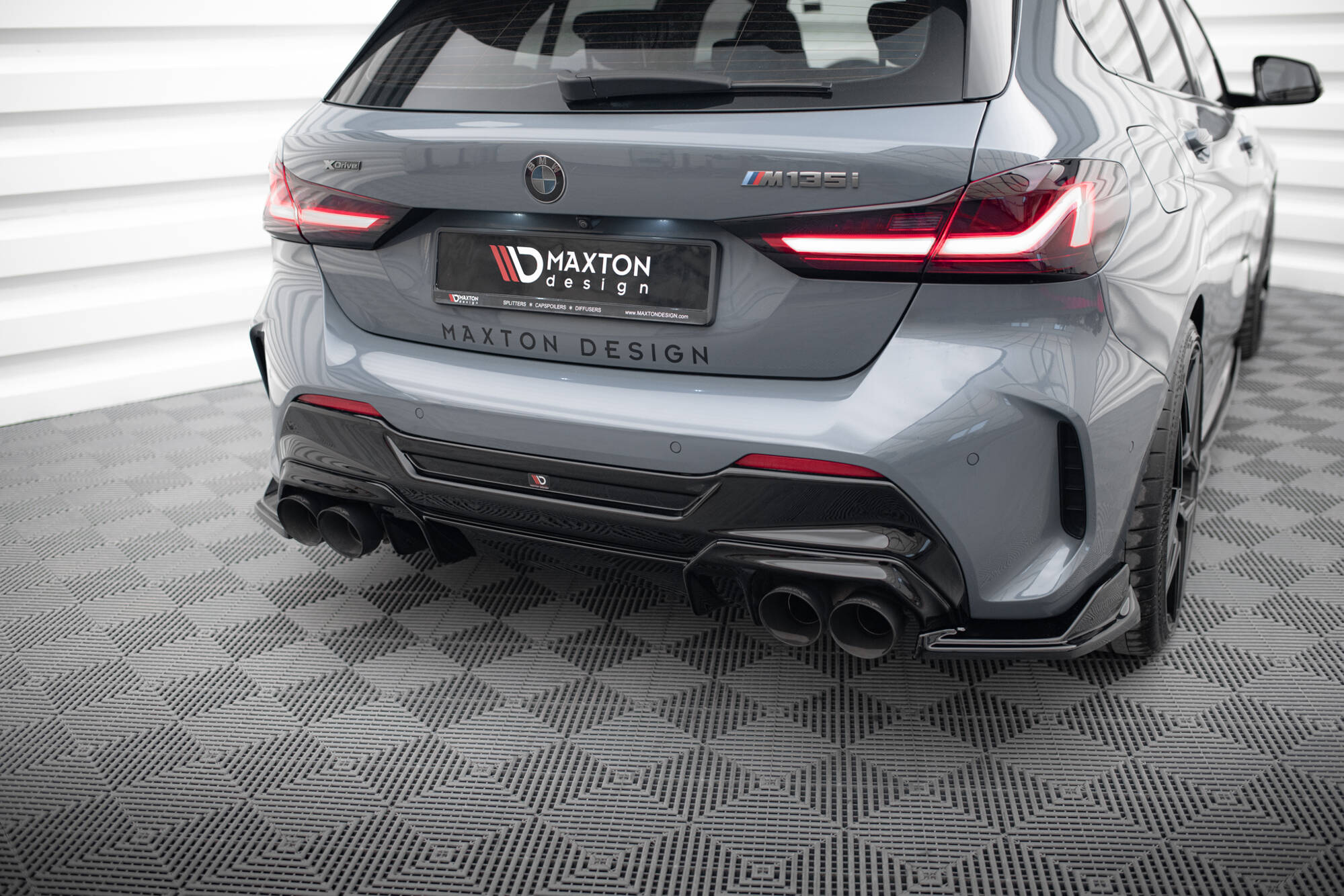 Rear Valance V.2 BMW 1 F40 M-Sport / M135i - 6