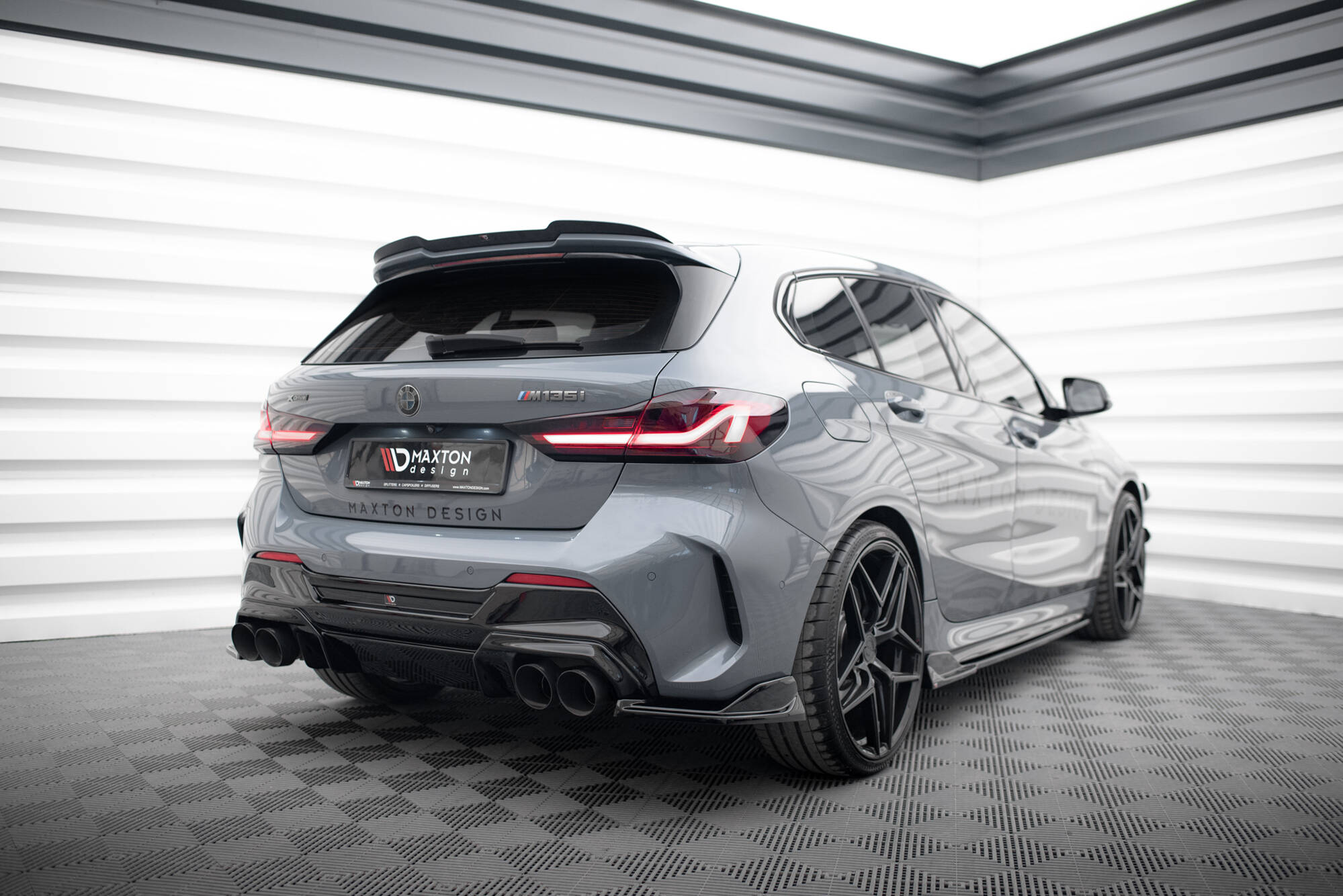 Rear Valance V.2 BMW 1 F40 M-Sport / M135i - 4
