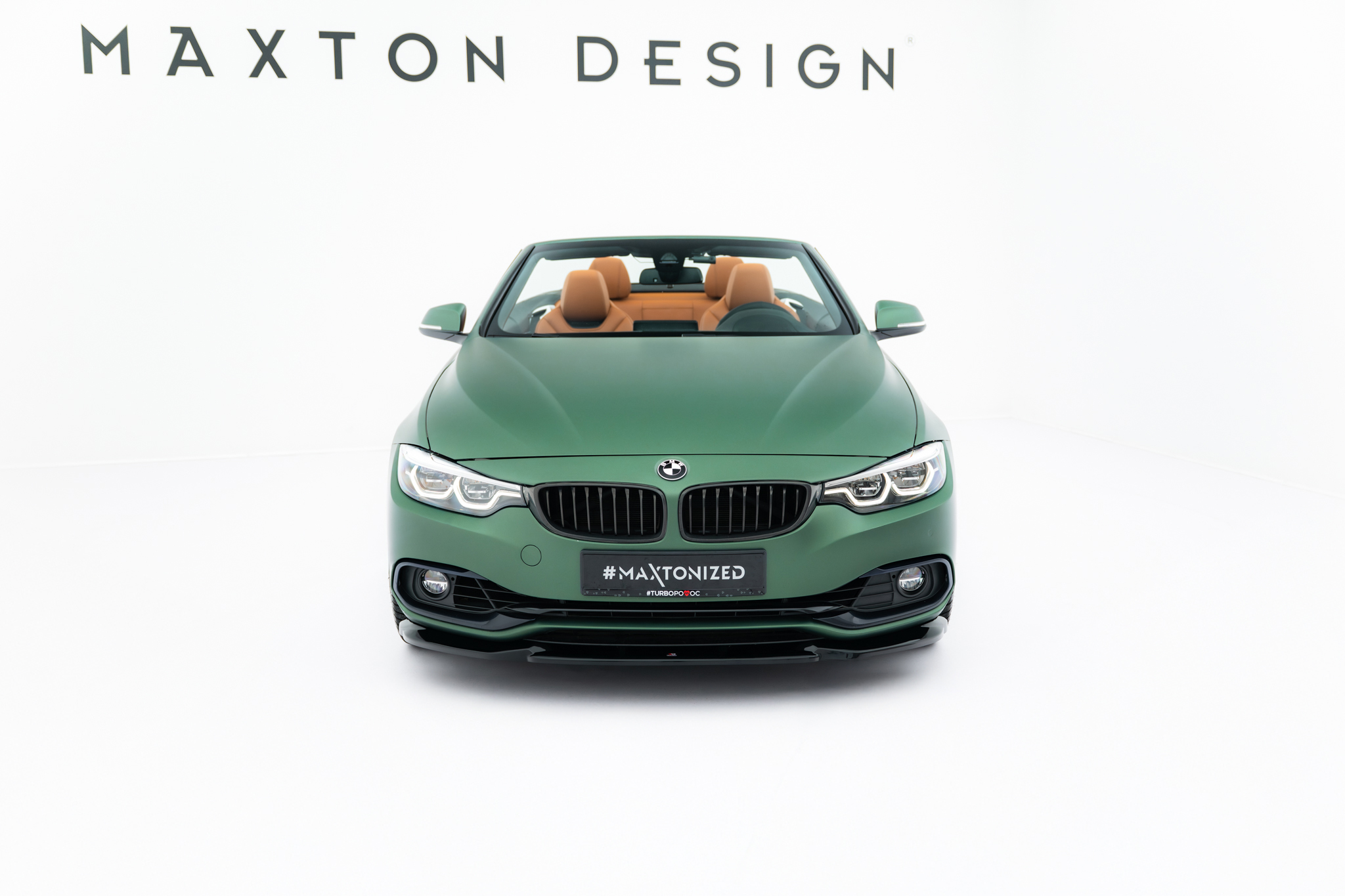 FRONT SPLITTER SUITABLE FOR BMW 4 CABRIO / COUPE F33 / F32 – MAXTON DESIGN - 5
