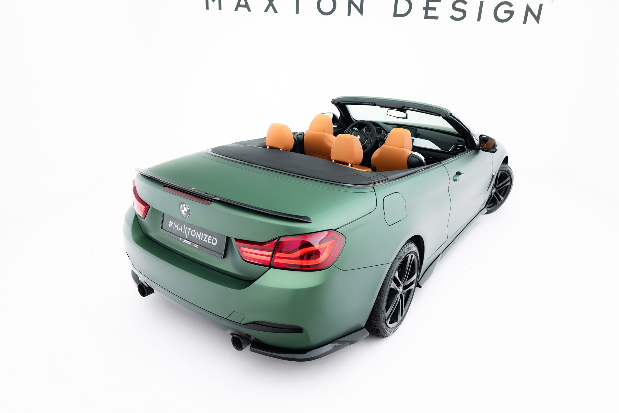 REAR SIDE SPLITTERS SUITABLE FOR BMW 4 CABRIO / COUPE F33 / F32 – MAXTON DESIGN - 6