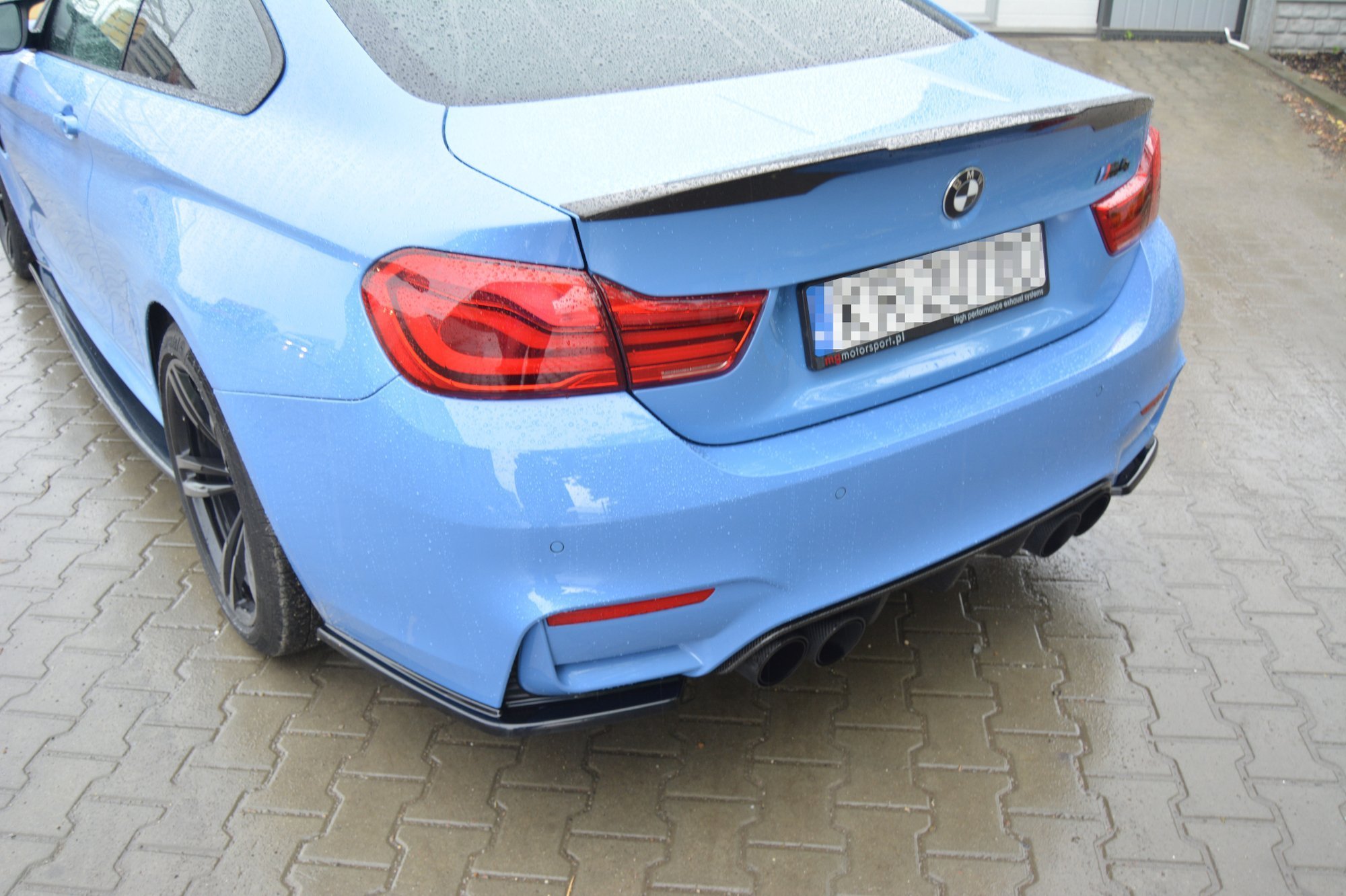 Rear Side Splitters V.1 BMW M4 F82 - 3