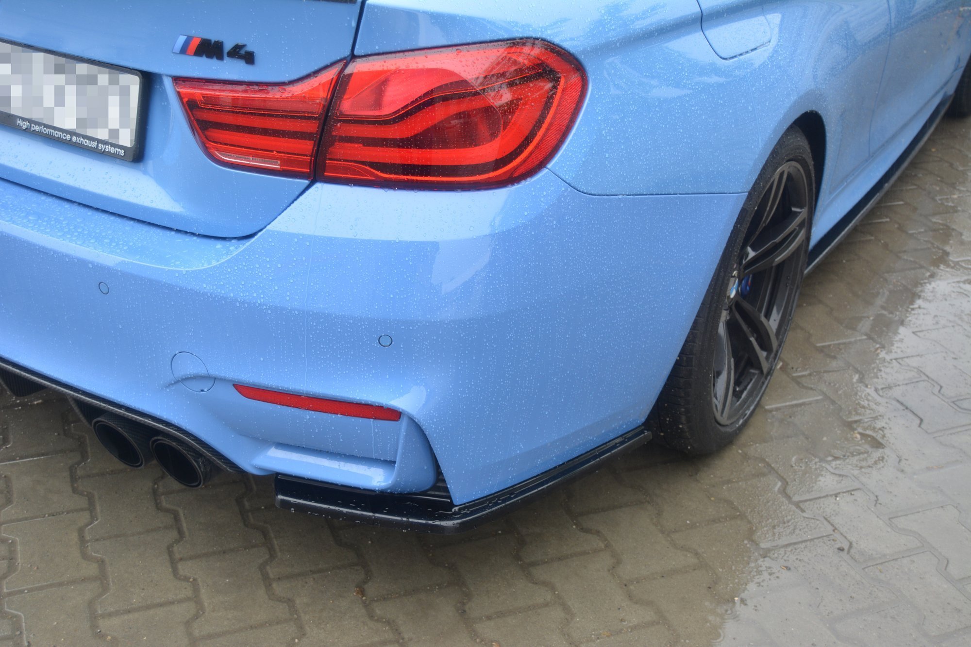 Rear Side Splitters V.1 BMW M4 F82 - 4