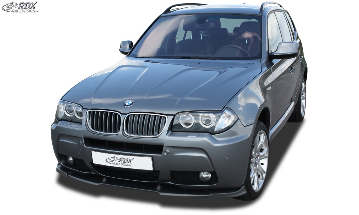 FRONT SPOILER VARIO-X BMW X3 E83 M-STYLING 2006+ FRONT LIP SPLITTER - 2