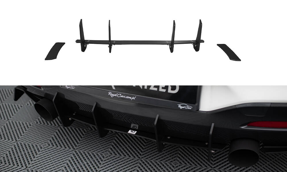 Rear Diffuser V.1 BMW 1 F20 / F21 Facelift