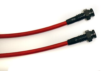 AGENCY POWER REAR STEEL BRAIDED BRAKE LINES NISSAN 240SX S14 95-98