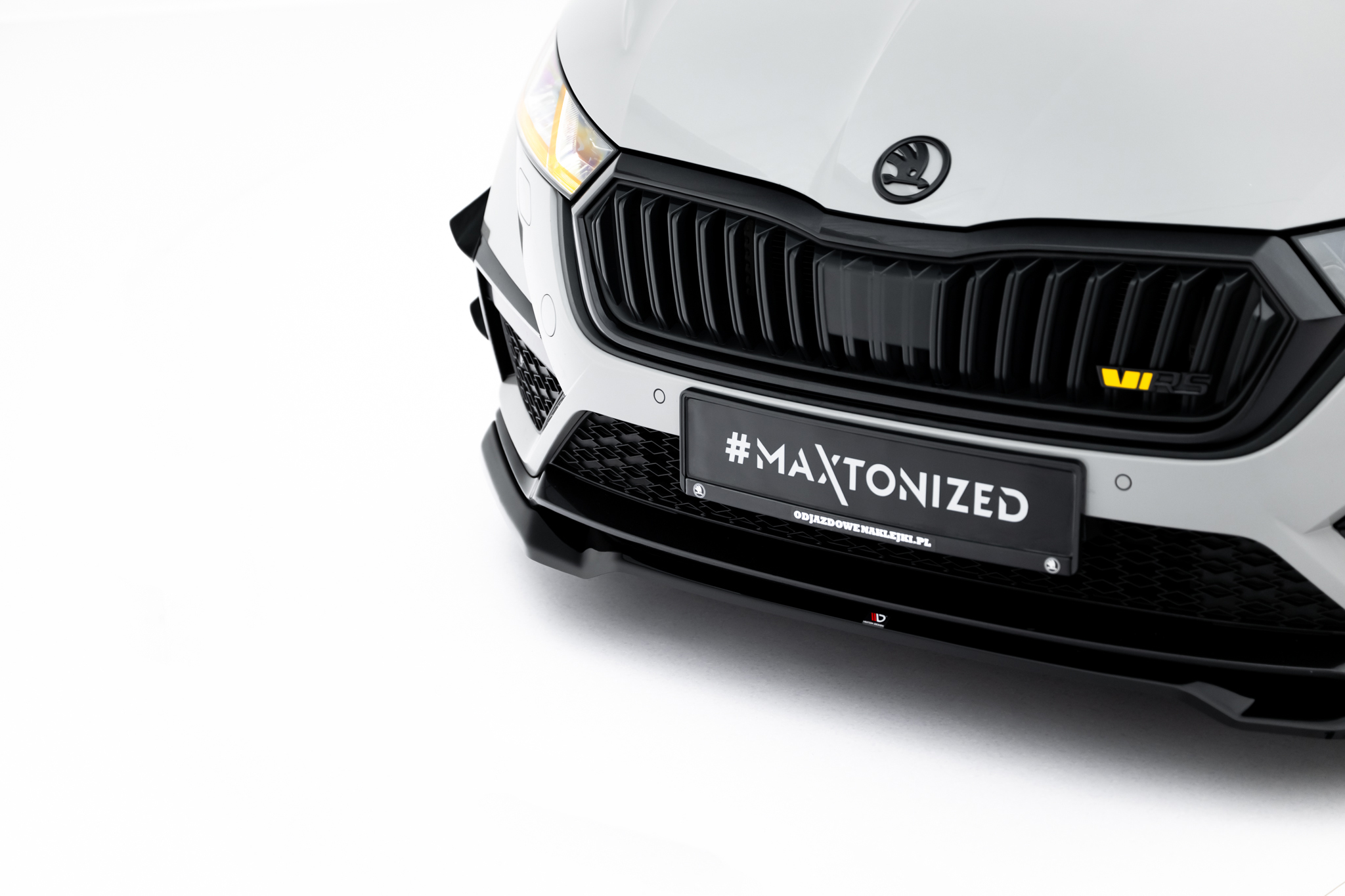FRONT SPLITTER V.4 SUITABLE FOR SKODA OCTAVIA RS MK4 – MAXTON DESIGN - 8