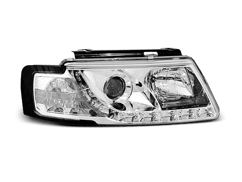 HEADLIGHTS VW PASSAT B5 3B 11.96-08.00 DAYLIGHT CHROME