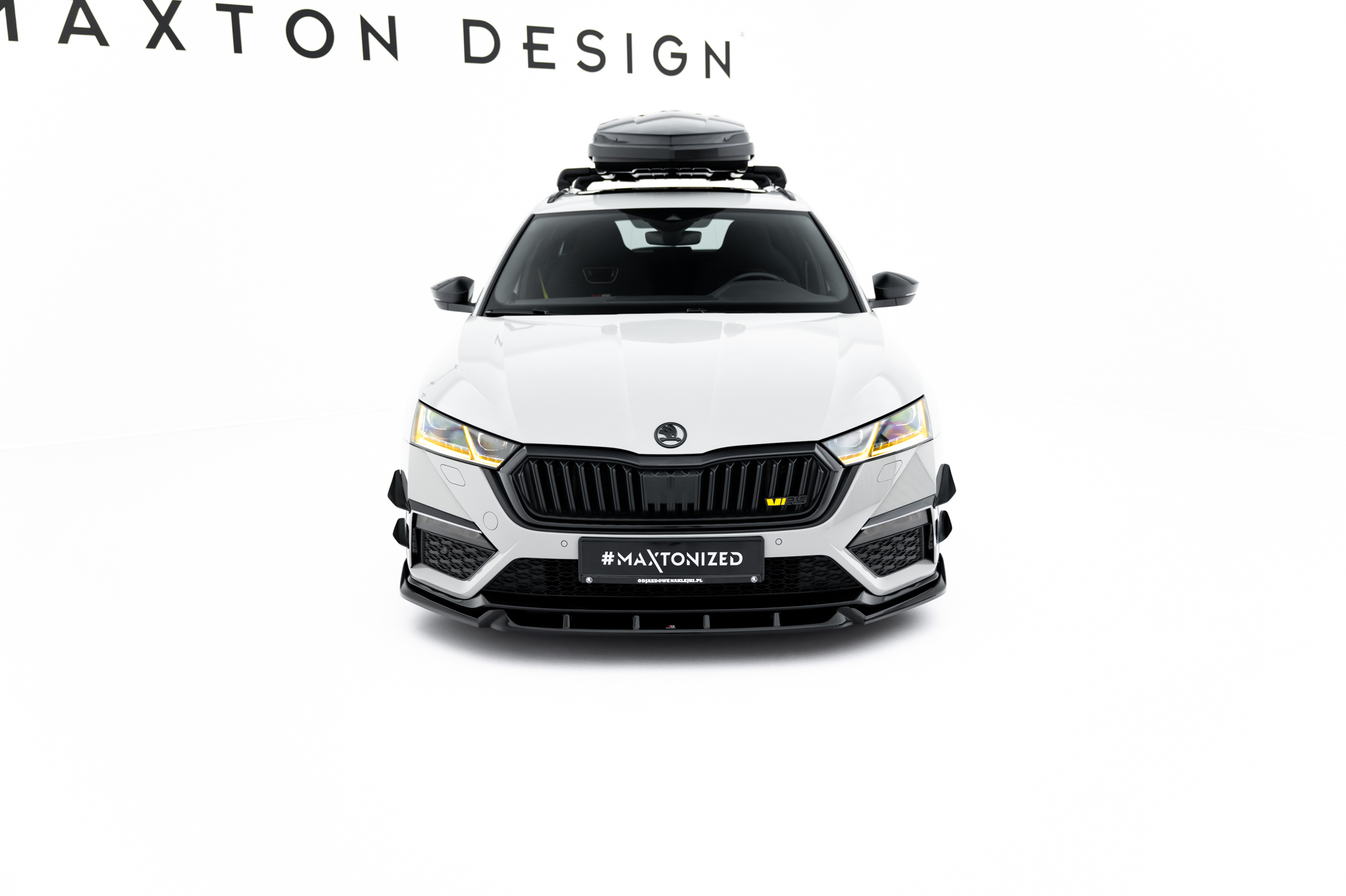 FRONT SPLITTER V.5 SUITABLE FOR SKODA OCTAVIA RS MK4 – MAXTON DESIGN - 7