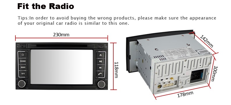 7" VW  TOUAREG/T5  CUSTOM HEADUNIT - 3