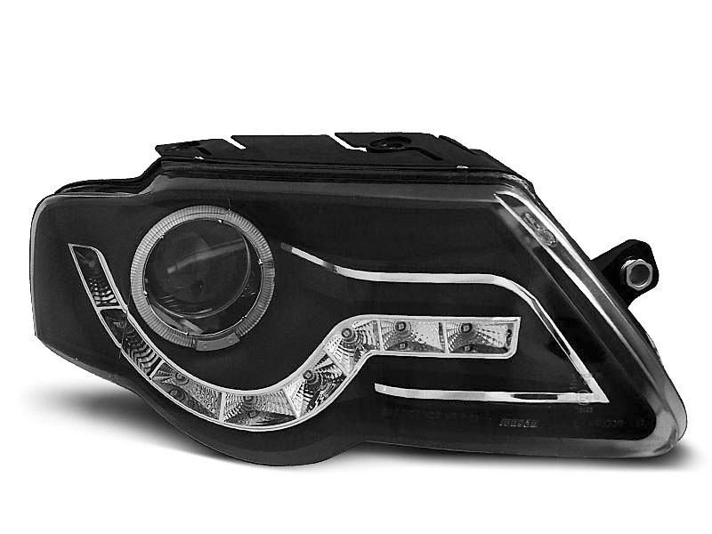 HEADLIGHTS VW PASSAT B6 3C 03.05-10 DAYLIGHT BLACK