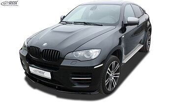 FRONT SPOILER VARIO-X BMW X6 E71 (INCL. M50) FRONT LIP SPLITTER