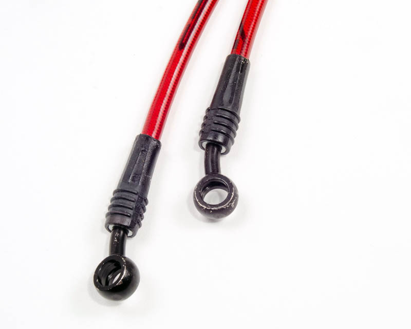 AGENCY POWER REAR STEEL BRAIDED BRAKE LINES MAZDA RX-8 03-11 - 2