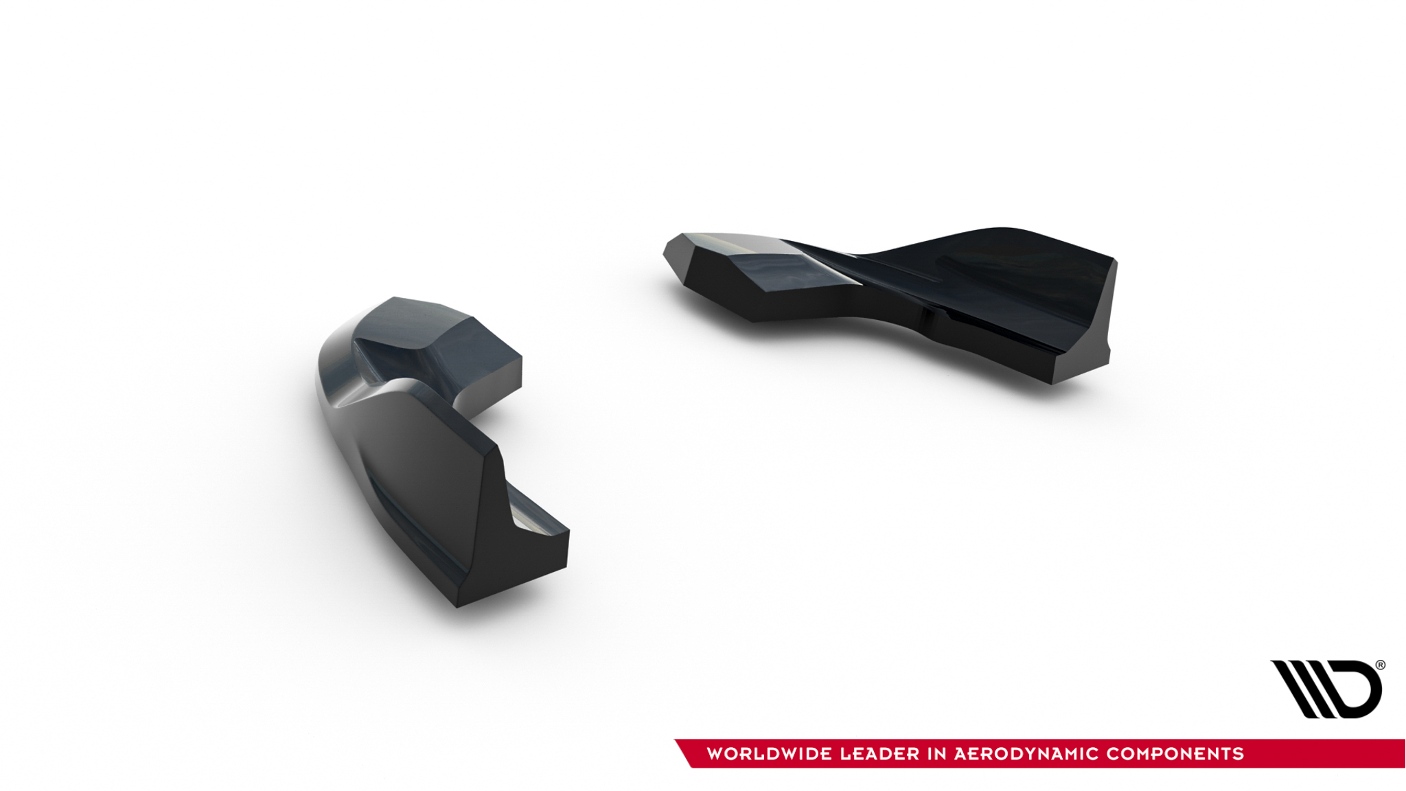 REAR SIDE SPLITTERS V.7 SUITABLE FOR VOLKSWAGEN GOLF R HATCHBACK MK8 / MK8 FACELIFT – MAXTON DESIGN - 2