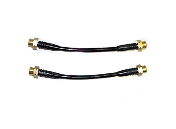 AGENCY POWER BAKRE STÅL FLÄTADE BROMSRÖR AUDI A3 06-08