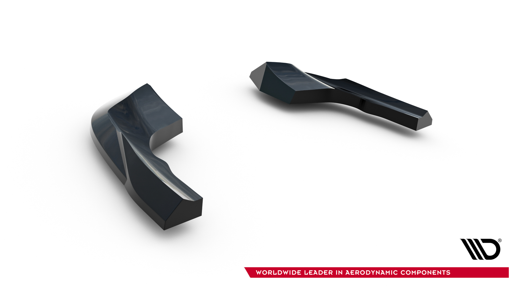 REAR SIDE SPLITTERS V.8 SUITABLE FOR VOLKSWAGEN GOLF R HATCHBACK MK8 / MK8 FACELIFT – MAXTON DESIGN - 5