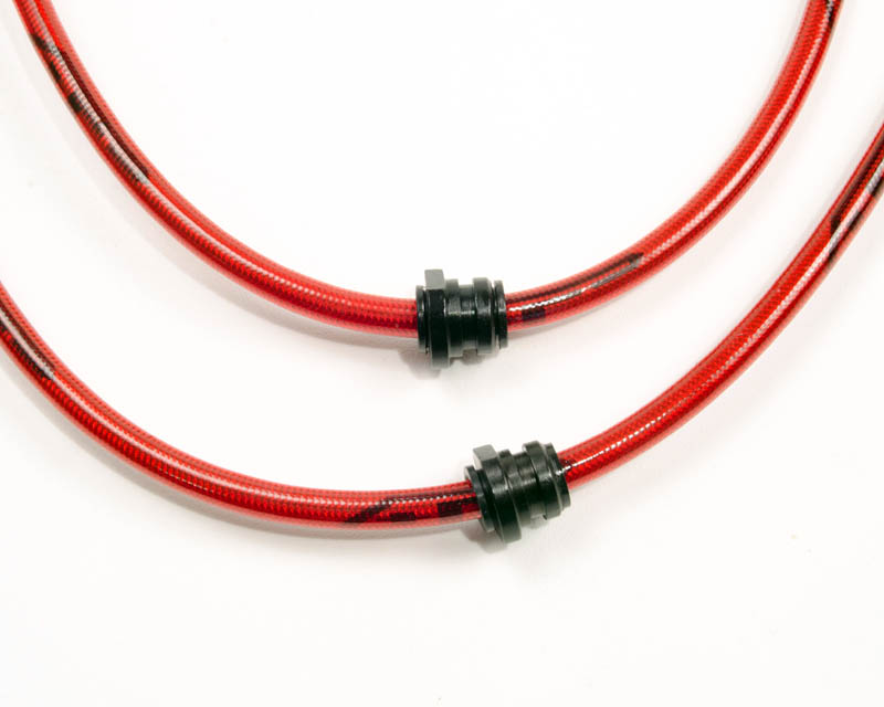 AGENCY POWER REAR STEEL BRAIDED BRAKE LINES SUBARU WRX 06-12 STI 04-12 - 3