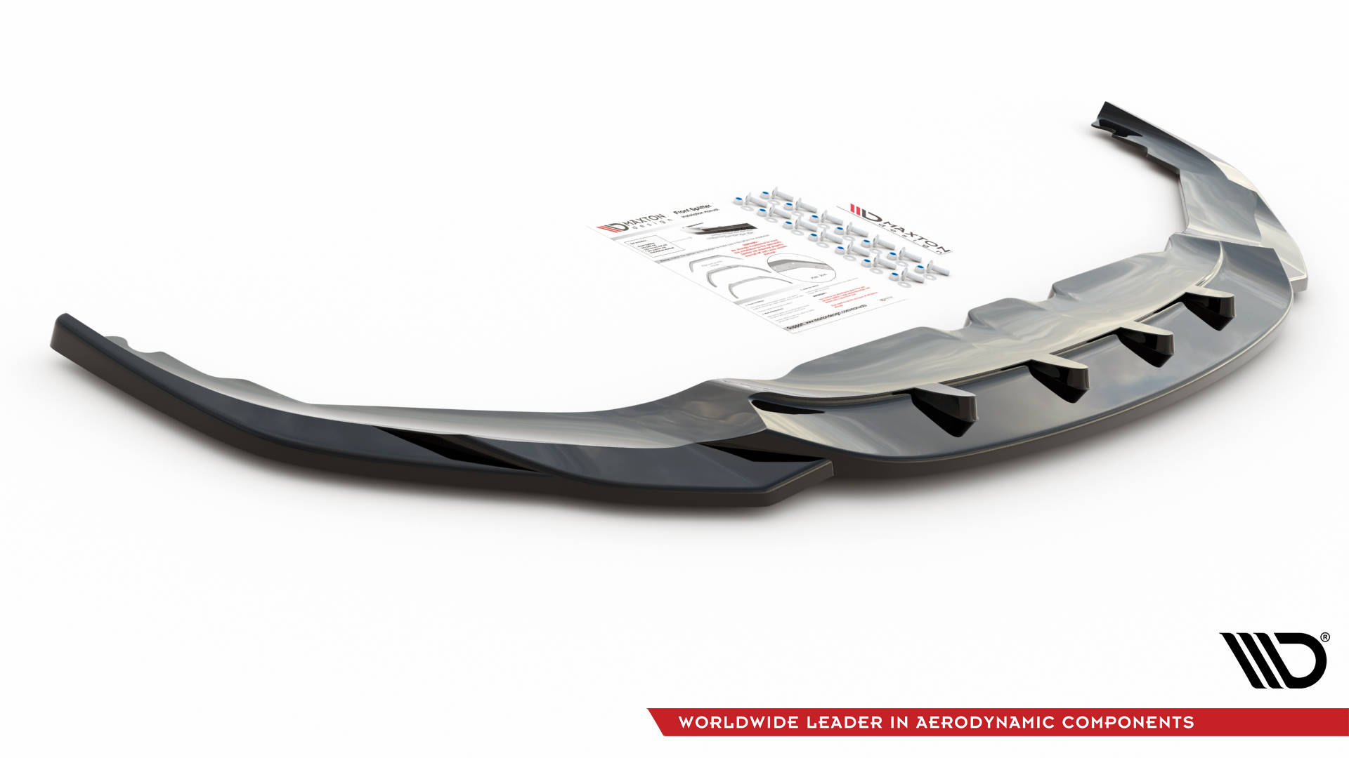 Front Splitter V.4 Bmw 8 Coupe M-pack G15 / 8 GRAN Coupe M-pack G16 (2018-) - 4