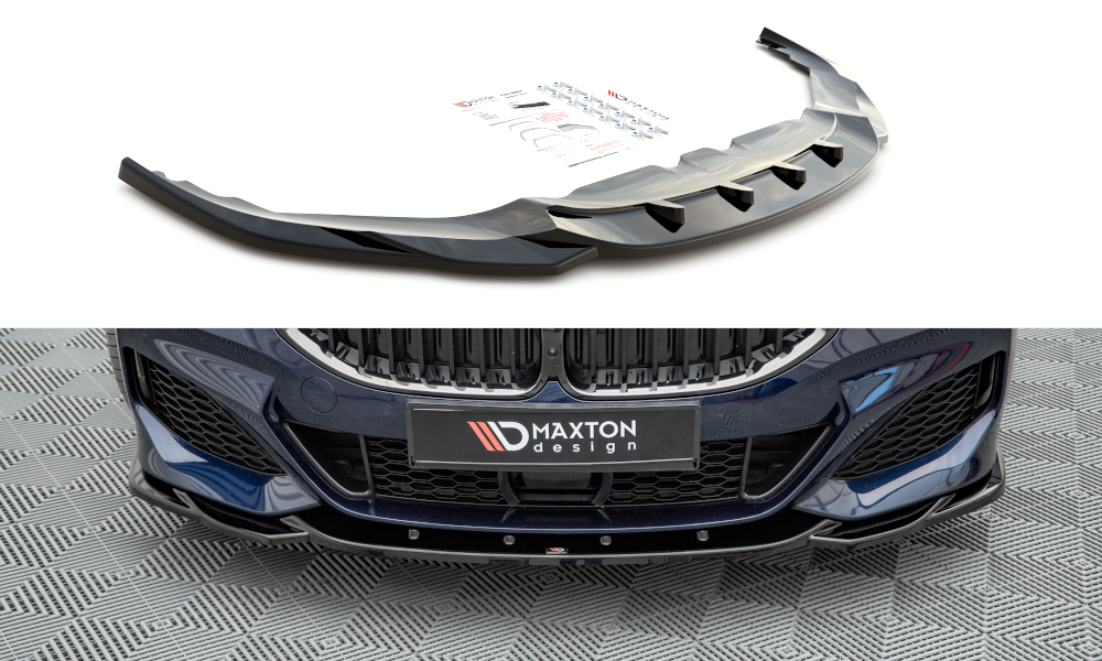 Front Splitter V.4 Bmw 8 Coupe M-pack G15 / 8 GRAN Coupe M-pack G16 (2018-)