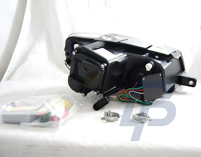 HEADLIGHTS VW PASSAT B6 3C 03.05-10 TRU DRL CHROME - 2