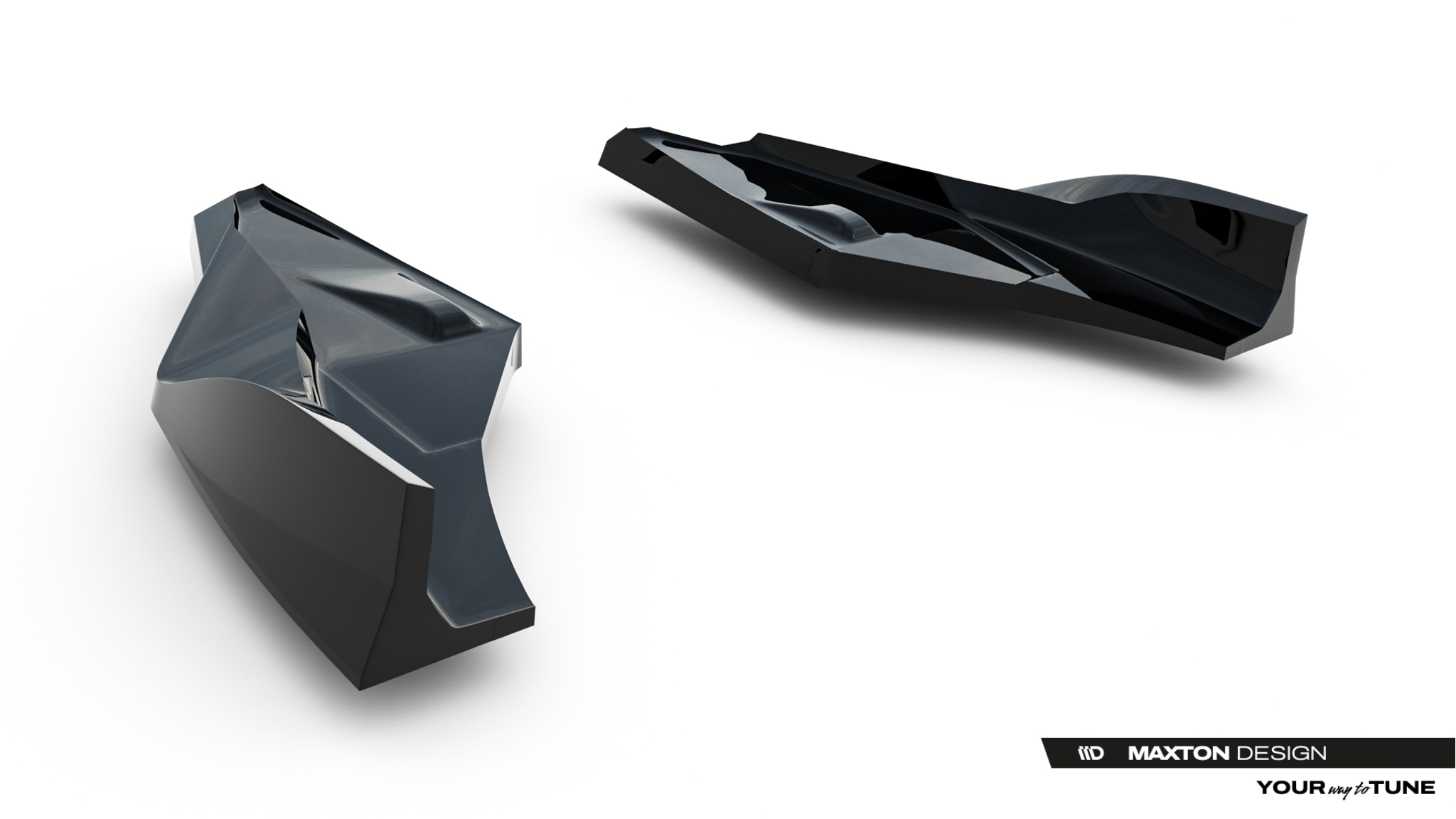 REAR SIDE SPLITTERS V.4 SUITABLE FOR AUDI S3 SPORTBACK 8Y FACELIFT – MAXTON DESIGN - 3