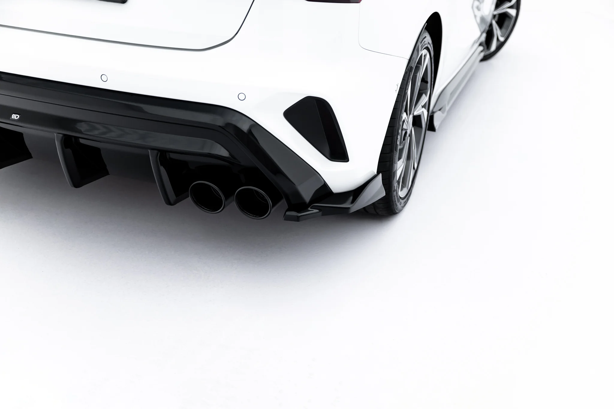 REAR SIDE SPLITTERS V.4 SUITABLE FOR AUDI S3 SPORTBACK 8Y FACELIFT – MAXTON DESIGN - 4