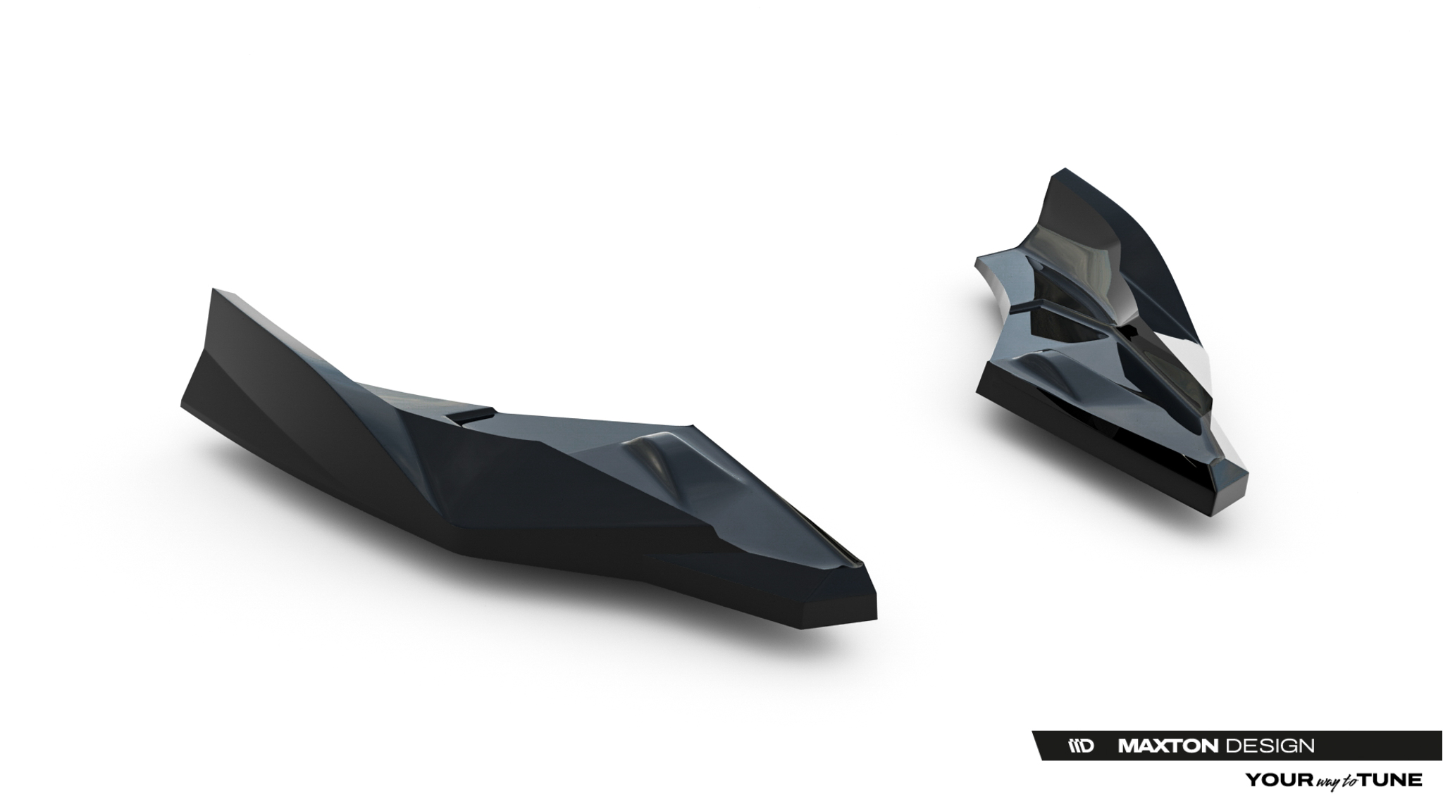 REAR SIDE SPLITTERS V.4 SUITABLE FOR AUDI S3 SPORTBACK 8Y FACELIFT – MAXTON DESIGN