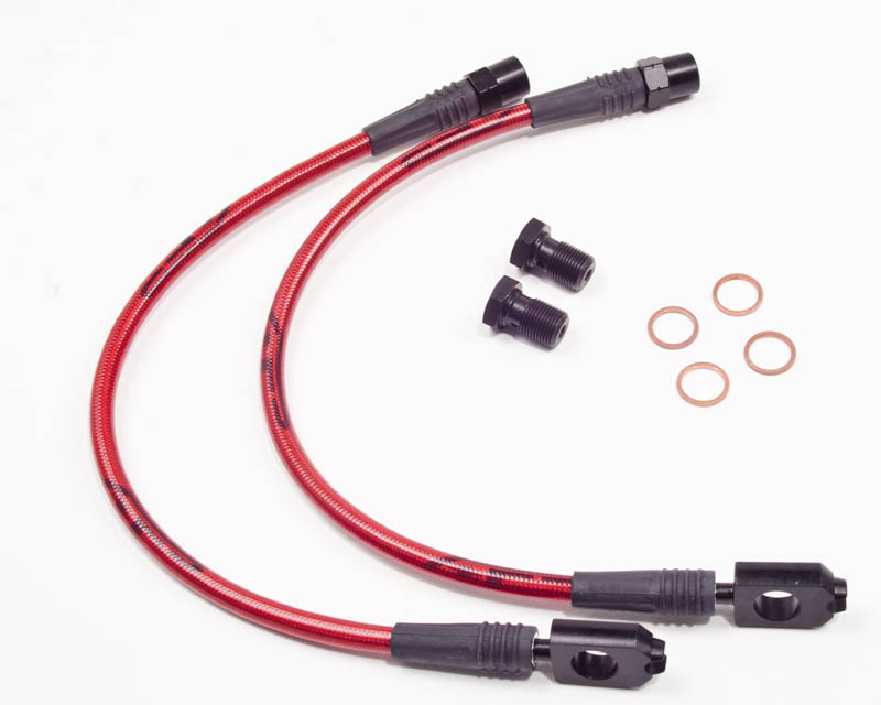 AGENCY POWER REAR STEEL BRAIDED BRAKE LINES AUDI ALLROAD WAGON 01-05