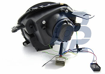 STRÅLKASTARE TUBE LIGHT KROM TILL BMW MINI (COOPER) 2006-2014