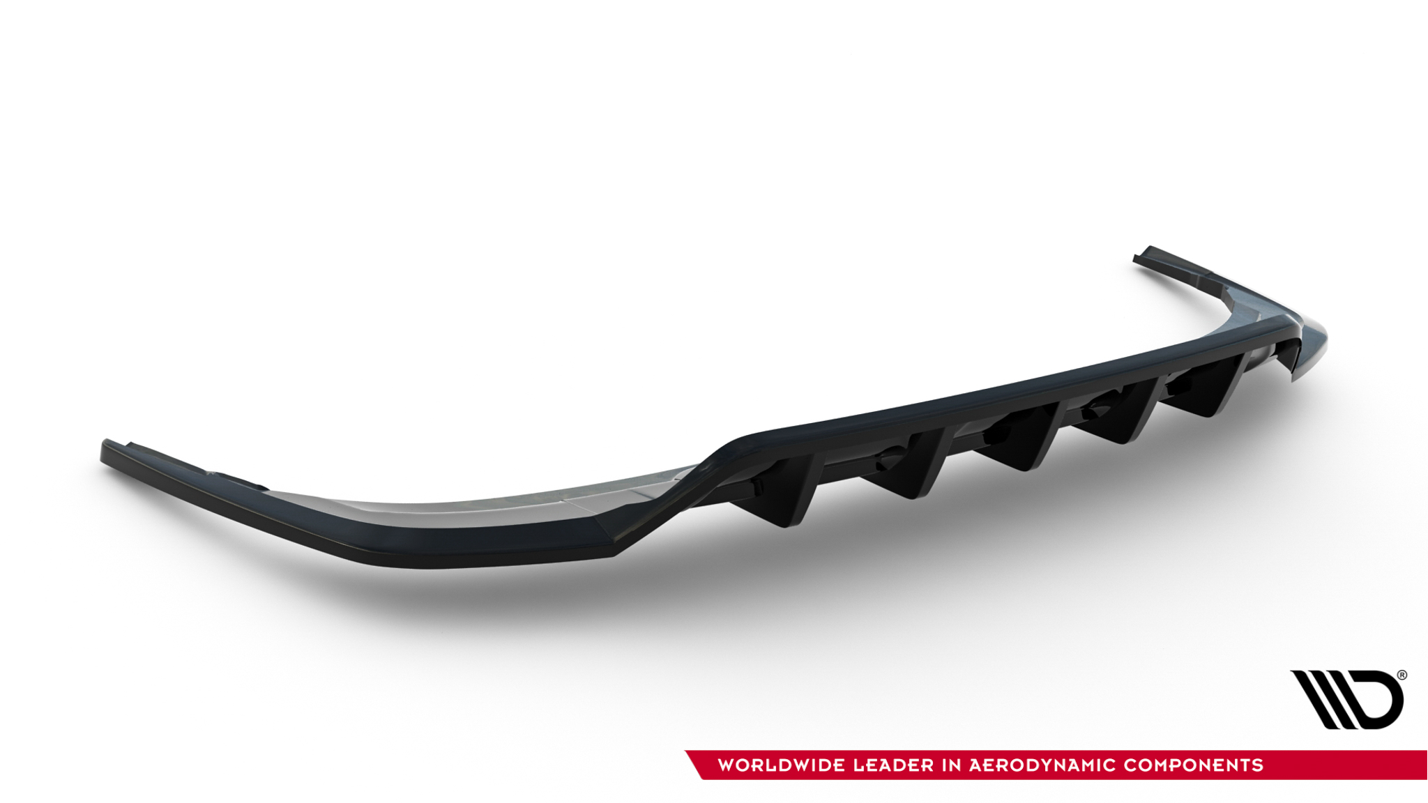 REAR SPLITTER (WITH VERTICAL BARS) SUITABLE FOR AUDI Q7 S-LINE MK2 FACELIFT – MAXTON DESIGN