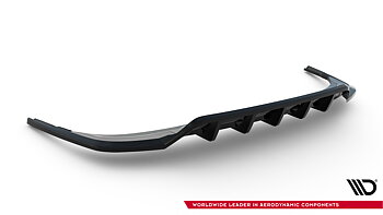 REAR SPLITTER (WITH VERTICAL BARS) SUITABLE FOR AUDI Q7 S-LINE MK2 FACELIFT – MAXTON DESIGN