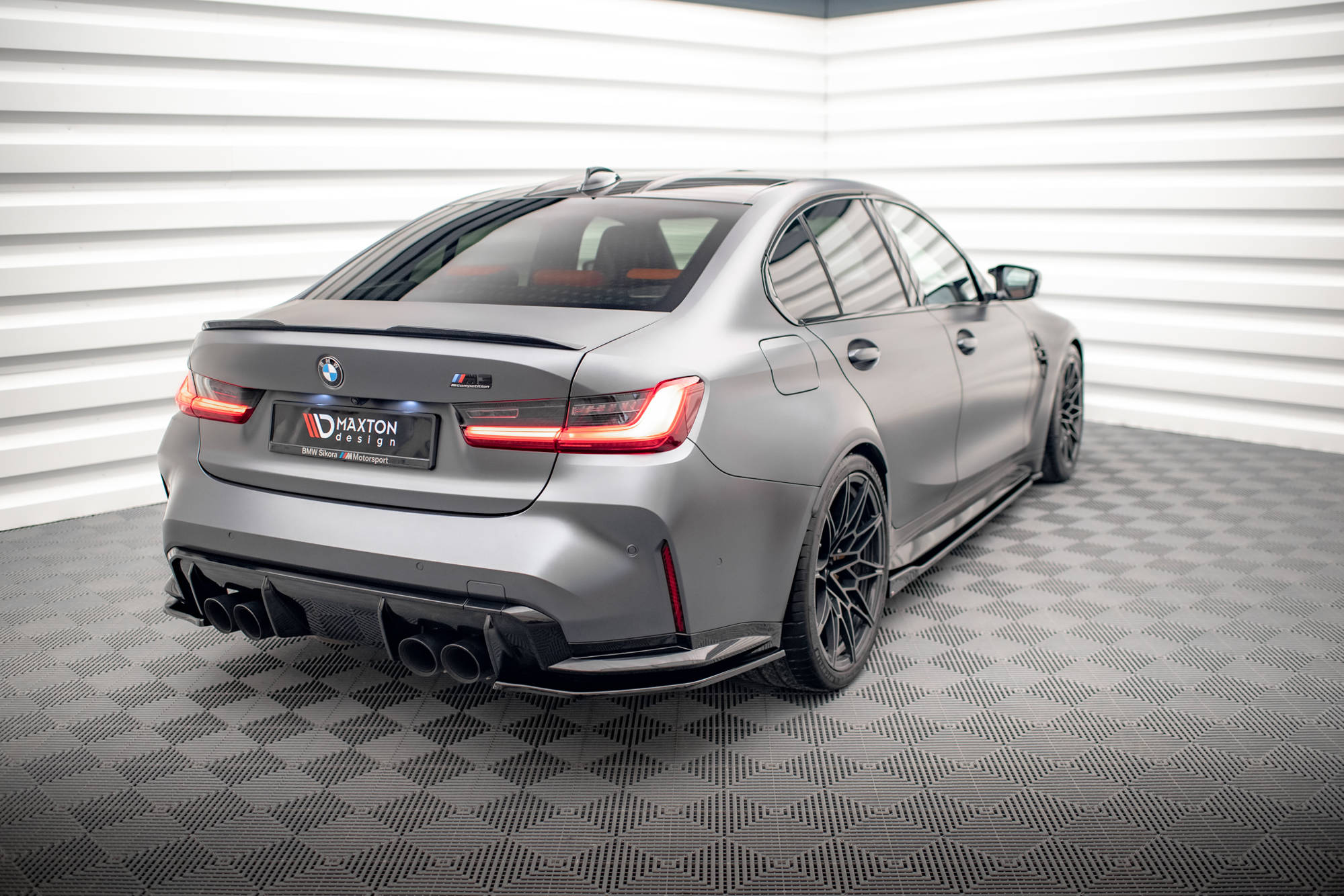 Rear Side Splitters V.2 BMW M3 G80 - 3