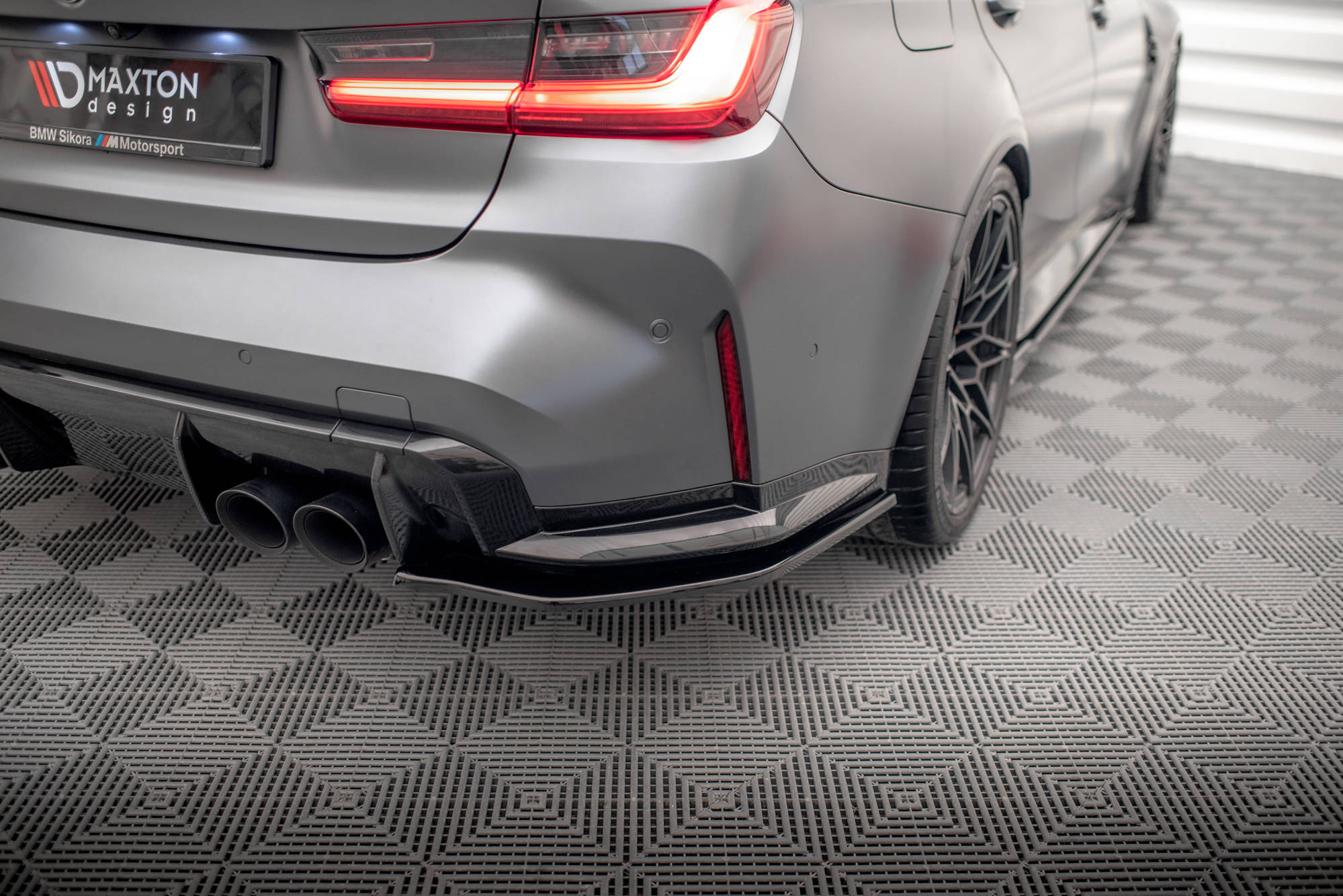 Rear Side Splitters V.2 BMW M3 G80 - 4