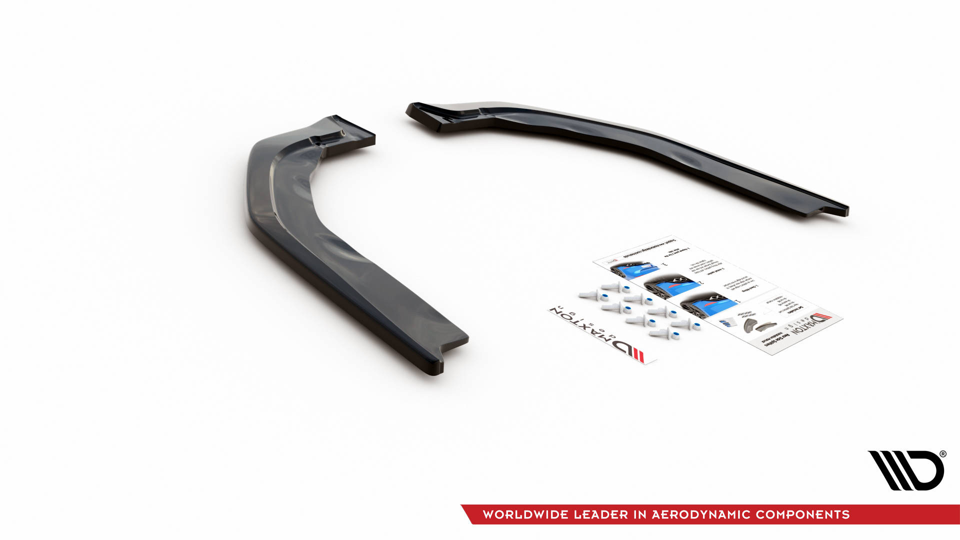 Rear Side Splitters V.2 BMW M3 G80 - 6