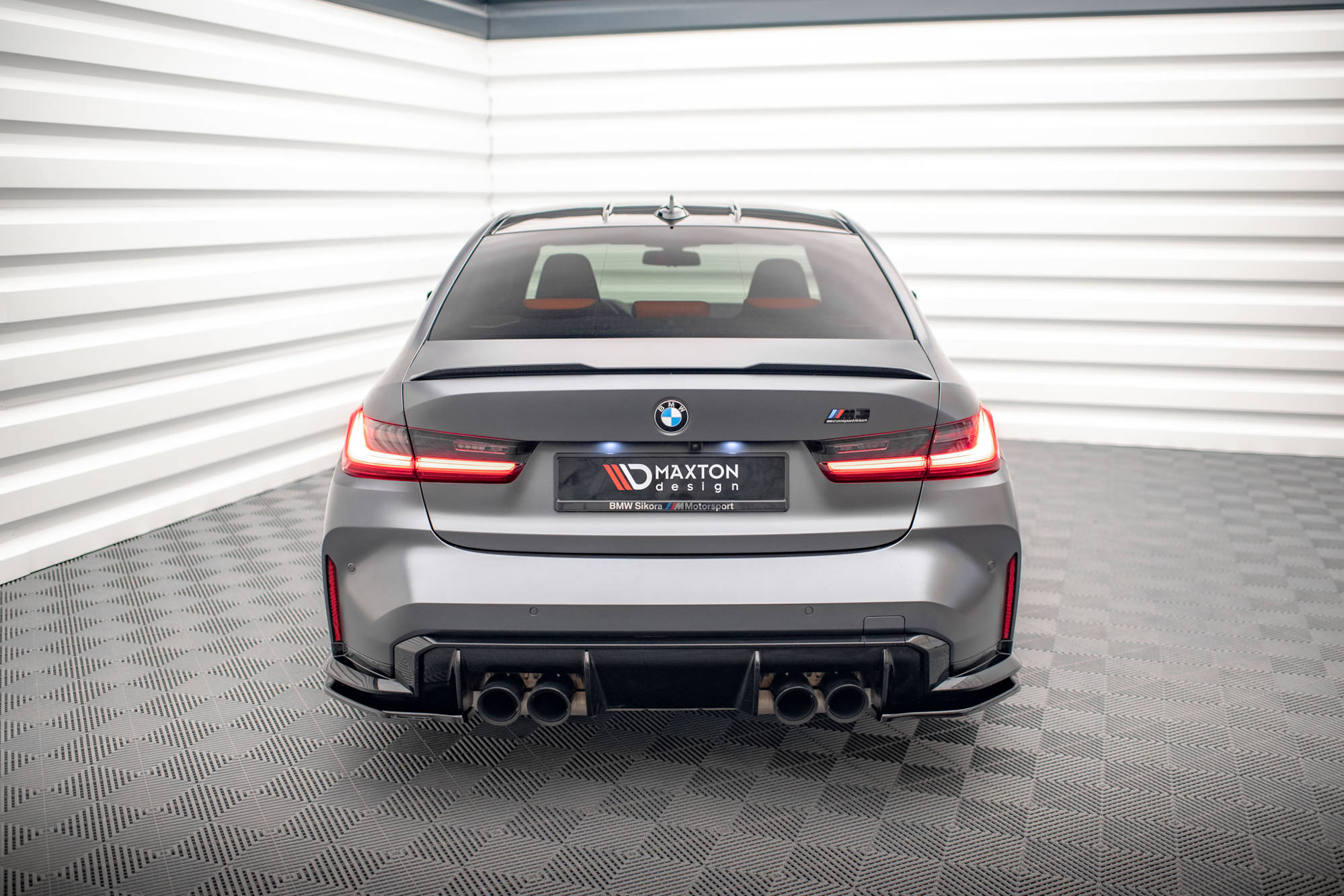 Rear Side Splitters V.2 BMW M3 G80 - 2