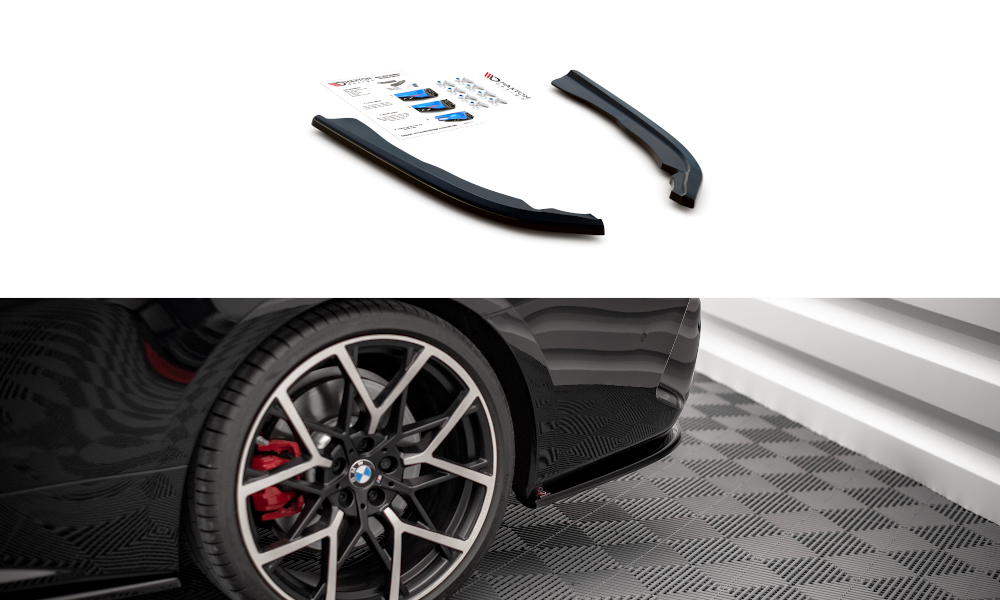 Rear Side Splitters V.1 BMW 4 M-Pack G22 / G23