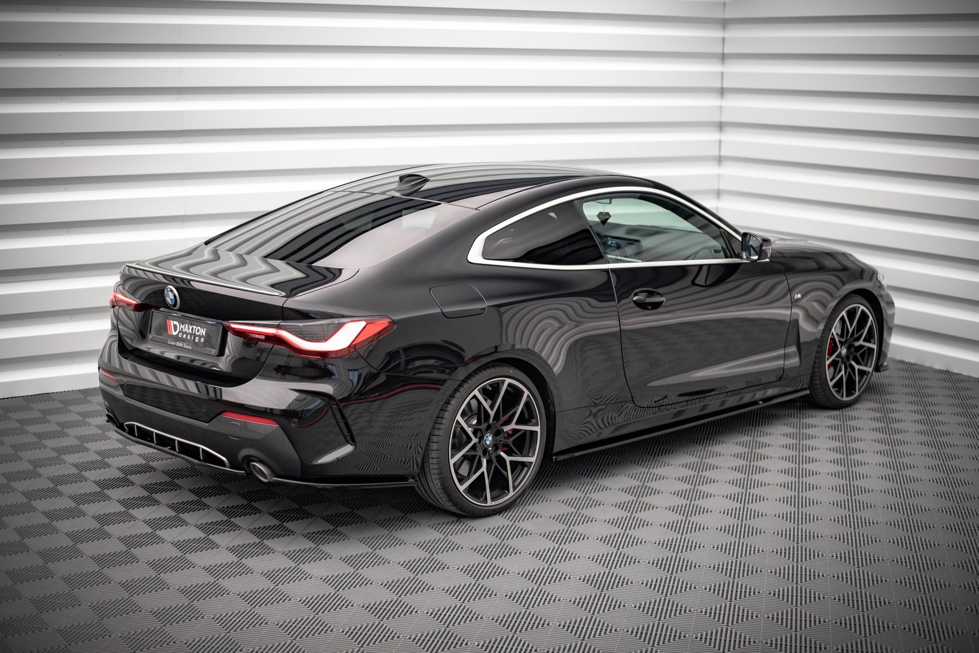 Rear Side Splitters V.1 BMW 4 M-Pack G22 / G23 - 3