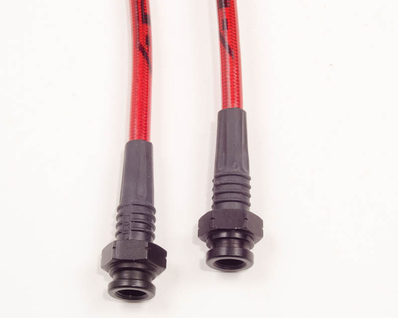 AGENCY POWER REAR STEEL BRAIDED BRAKE LINES NISSAN R35 GT-R 09-16 - 2