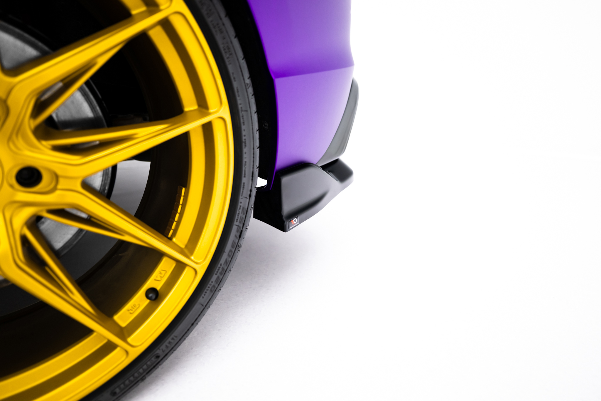 REAR SPLITTER (WITH VERTICAL BARS) V.1 SUITABLE FOR VOLKSWAGEN GOLF R HATCHBACK MK8 / MK8 FACELIFT – MAXTON DESIGN - 9