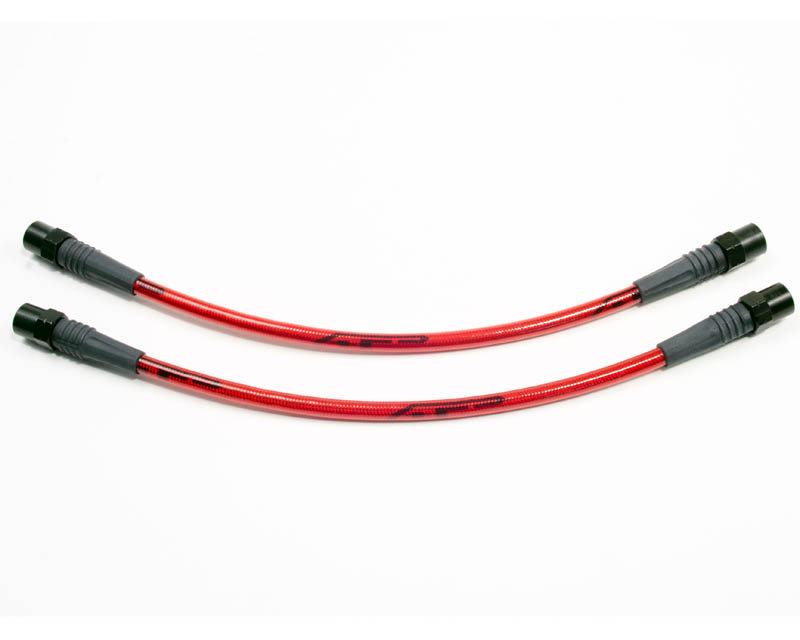 AGENCY POWER FRONT STEEL BRAIDED BRAKE LINES PORSCHE 986 987 996 997 99-12 - 2