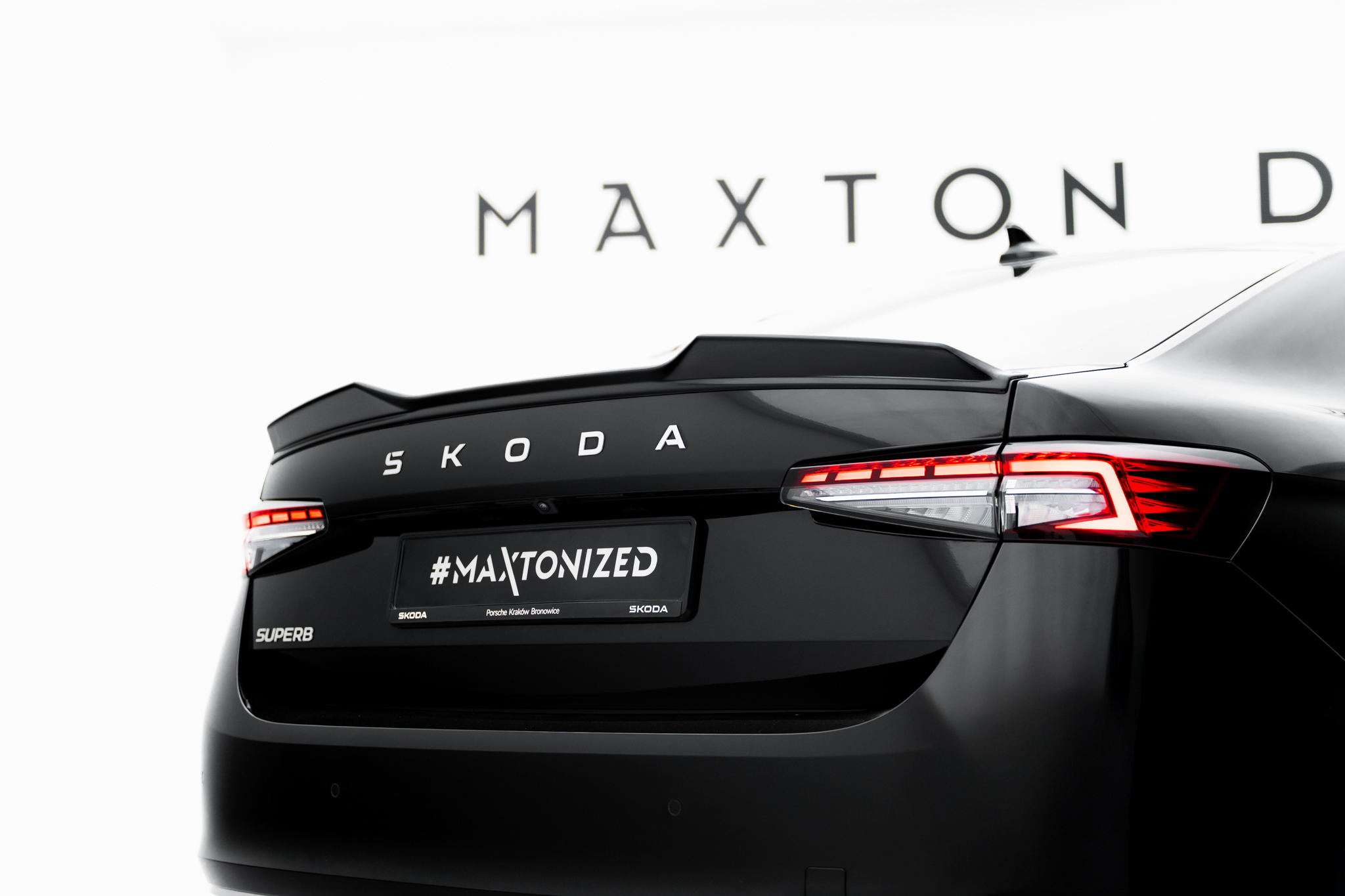SPOILER CAP 3D SUITABLE FOR SKODA SUPERB STANDARD / SPORTLINE SEDAN MK4 – MAXTON DESIGN