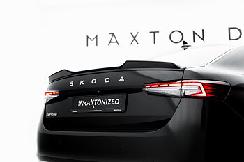 SPOILER CAP 3D SUITABLE FOR SKODA SUPERB STANDARD / SPORTLINE SEDAN MK4 – MAXTON DESIGN